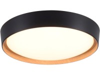 Leuchten Direkt LED stropné svietidlo EMILIA čierne pr. 40 cm Leuchten Direkt LED stropné svietidlo EMILIA čierne pr. 40 cm