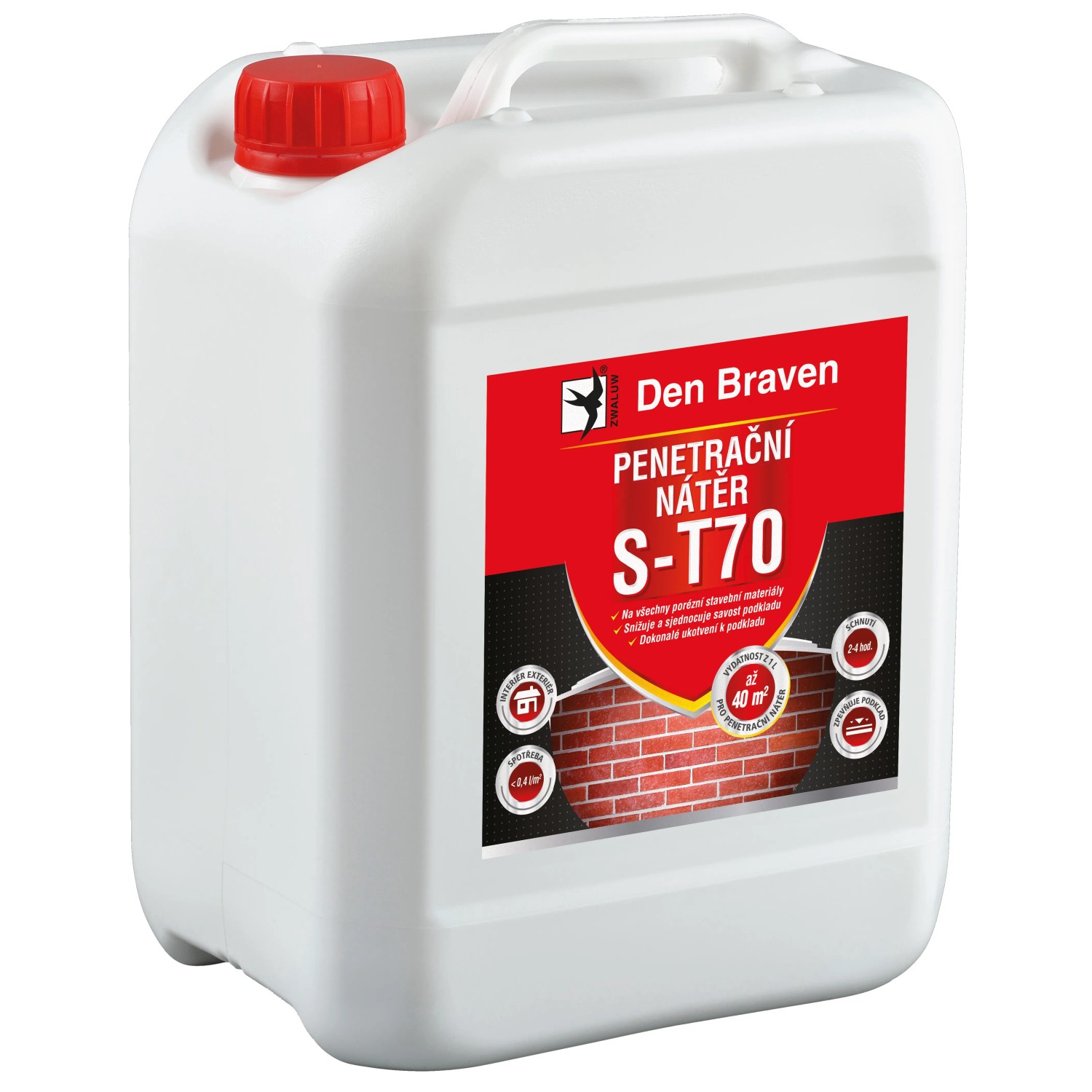 E-shop Den Braven Penetračný náter S-T 70 mliečny 1kg