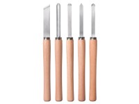 Einhell by kwb 5-dielna súprava sústružníckych dlát pre sústruhy na drevo Einhell by kwb 5-dielna súprava sústružníckych dlát pre sústruhy na drevo