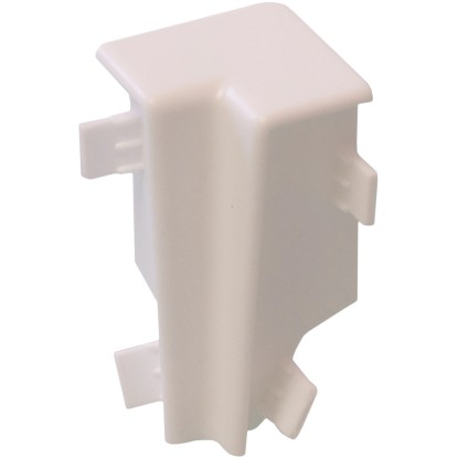 Kaindl Vnútorný roh soklovej lišty pre soklovú lištu 60/20, biely, 2 ks