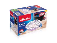Vileda Strapcový rotačný mop TURBO 3v1 MICROFIBER s vedierkom