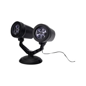 Koopman LED projektor snehových vločiek