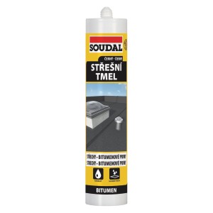 SOUDAL Bitúmenový strešný tmel 300 ml