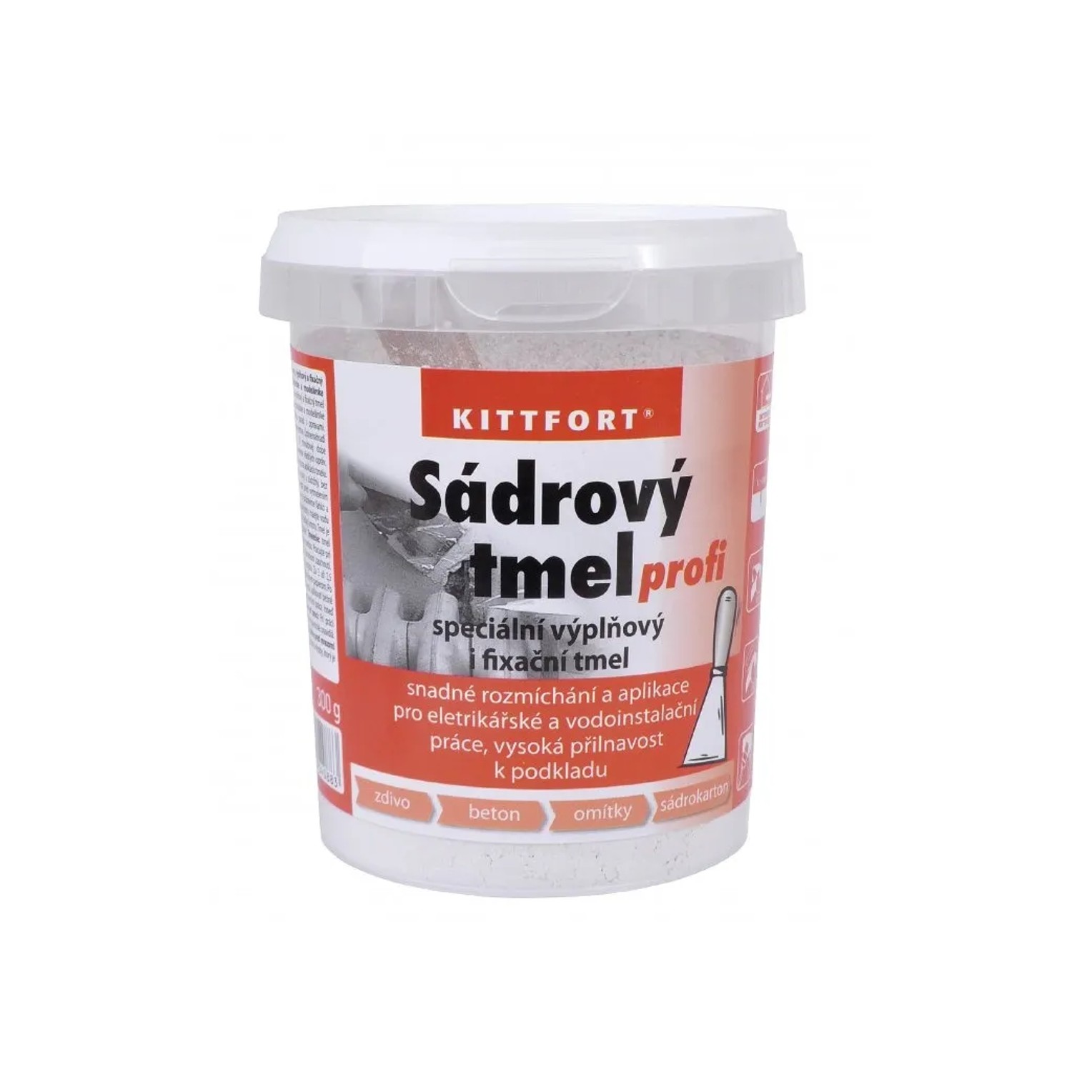 E-shop Kittfort Sadrový tmel Profi 300 g