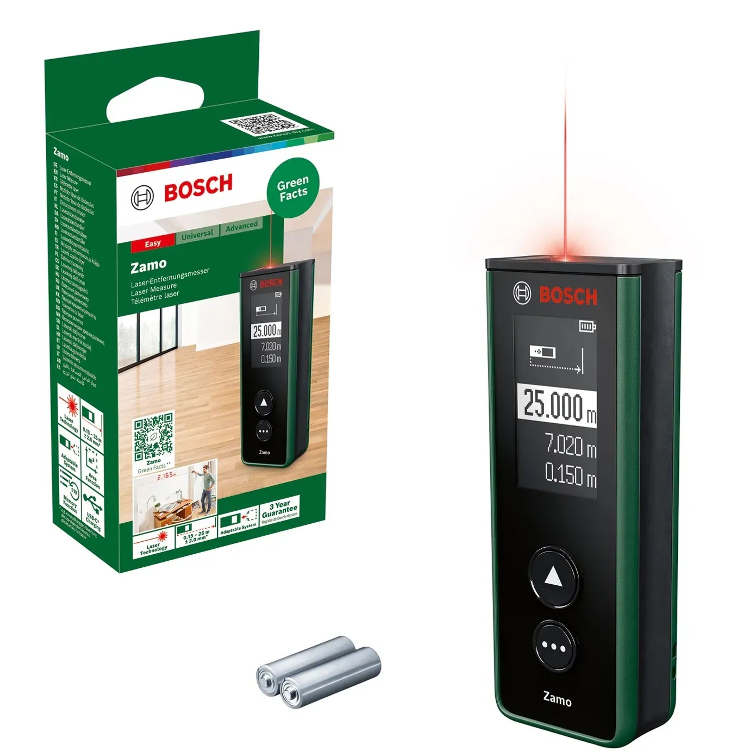 E-shop Bosch Digitálny laserový diaľkomer Zamo 4