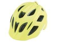 Prophete Detská cyklistická prilba Inmold s LED svetlom, neónová žltá, 48-53 cm