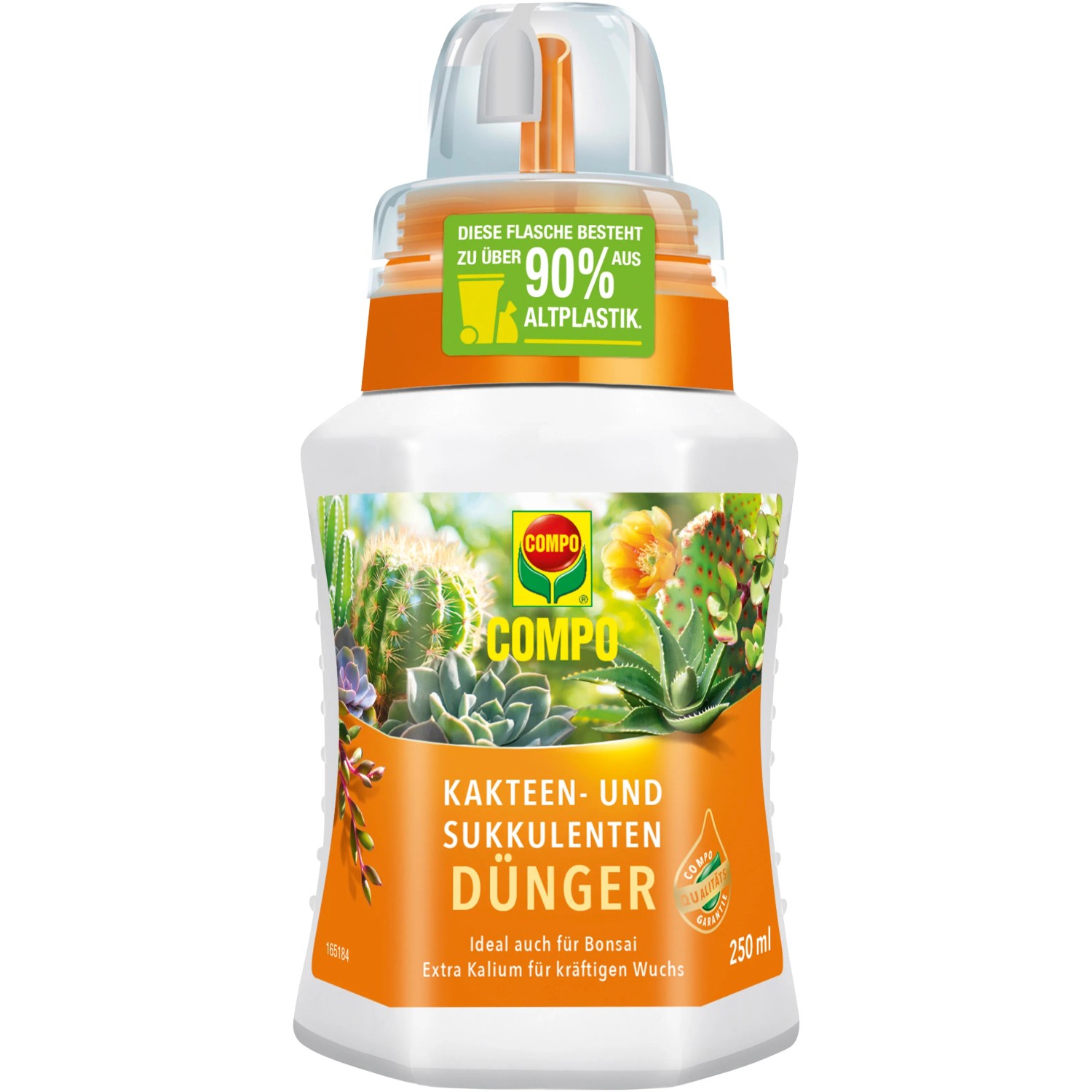 E-shop COMPO Hnojivo pre kaktusy a sukulenty 250 ml