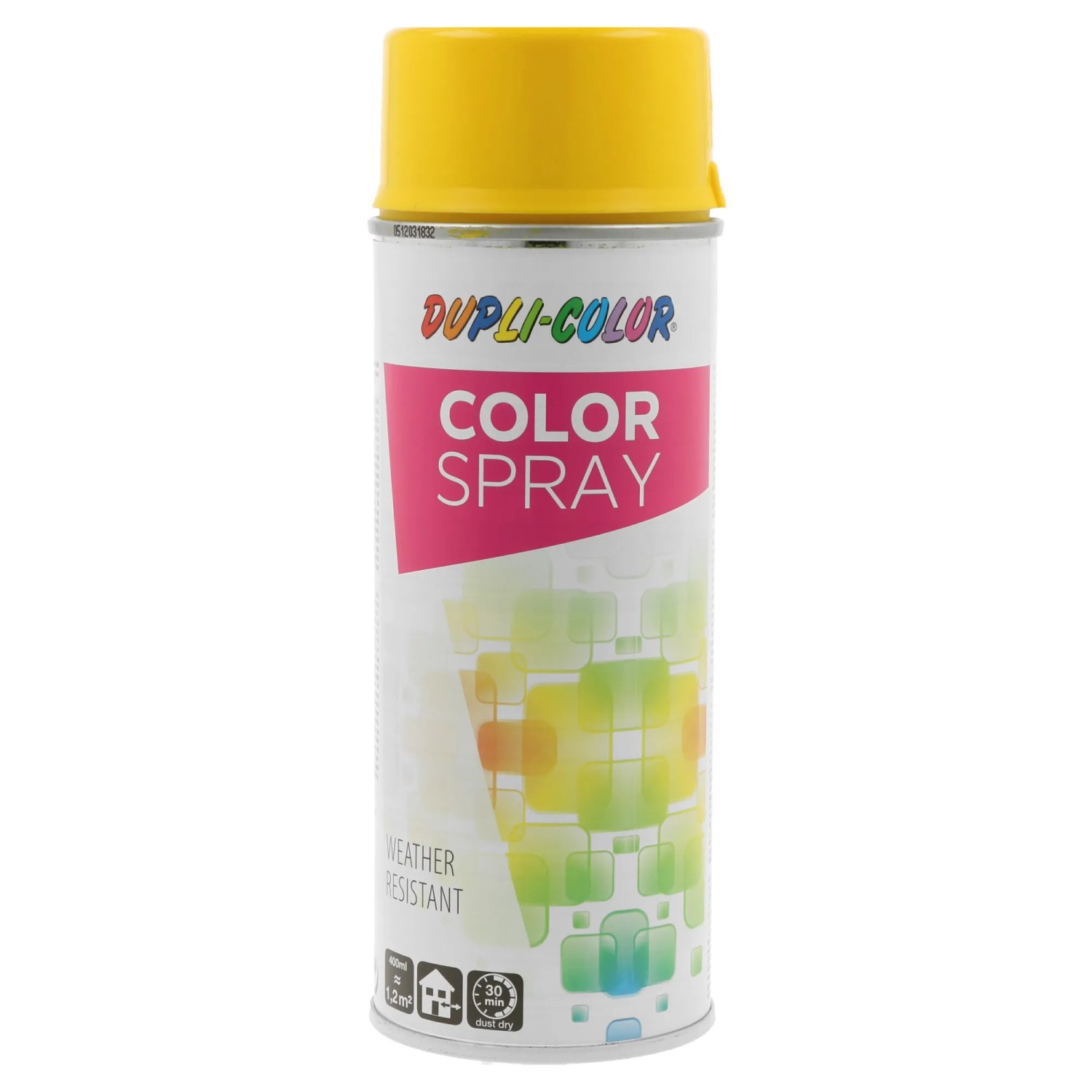 E-shop DUPLI-COLOR Lak v spreji COLOR SPRAY RAL 1021 žltá horčičná 400 ml