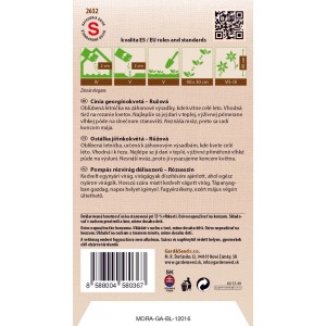 GardenSeed Premium Semienka Cínia georgínokvetá ružová