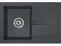 Miló Granitový drez Mona grafitový 65 x 44 x 17,5 cm Miló Granitový drez Mona grafitový 65 x 44 x 17,5 cm