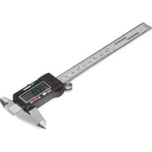 LUX-TOOLS Digitálne posuvné meradlo 150 mm Comfort pre presné merania.