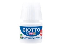GIOTTO Akrylová farba Decor Acrylic MATT biela, 25 ml