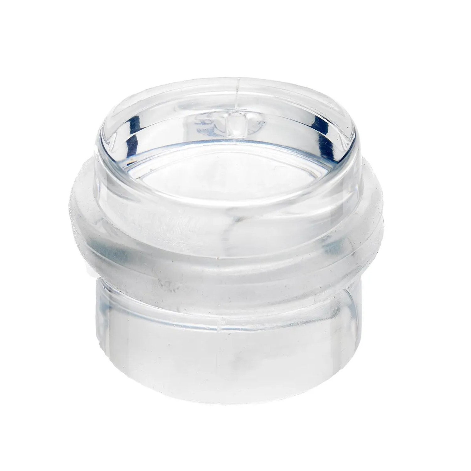 E-shop Hettich Samolepiaca dverná zarážka, transparentná, pr. 34/38 mm, 1 ks