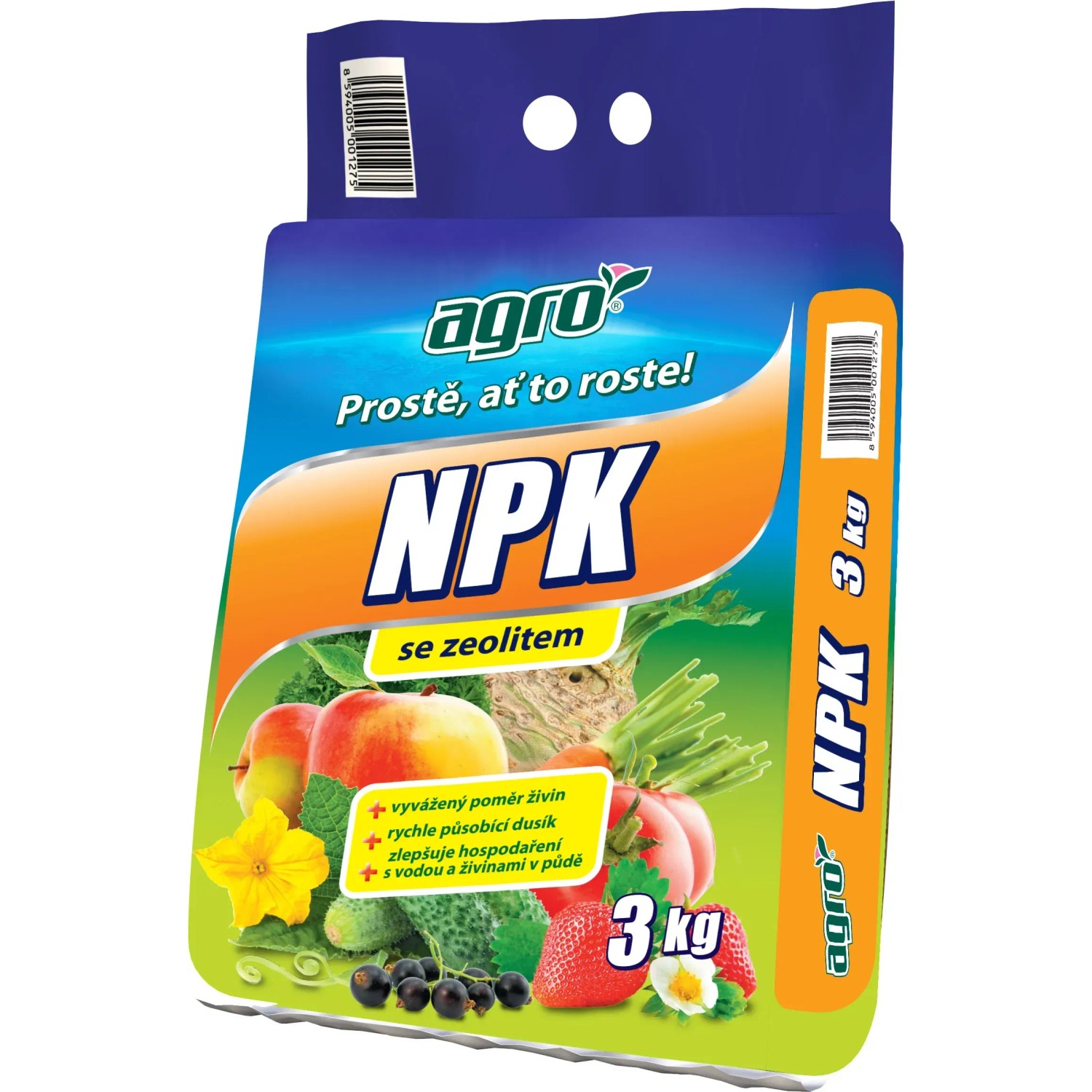E-shop AGRO Minerálne hnojivo NPK 11-7-7 so zeolitom 3 kg