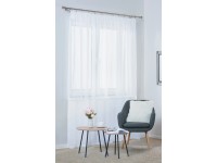 SPLENDID Záclona DIANA s páskou, biela, 400 x 260 cm