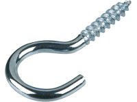 Düwi Stropný hák 50 mm strieborný