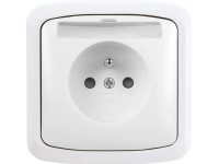 ABB 1násobná zásuvka TANGO 5518A-W2389 B biela 48 x 150 x 110 mm