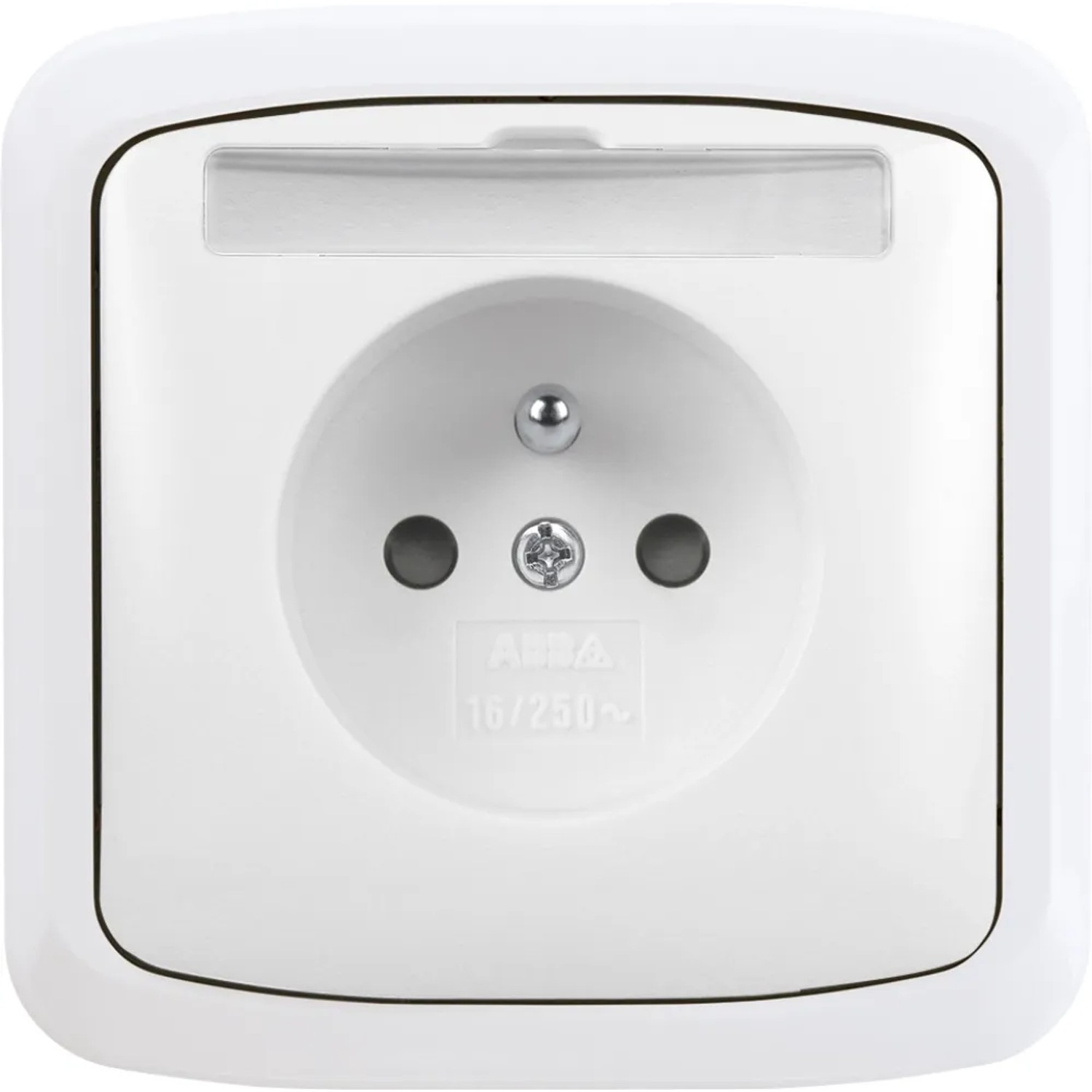 E-shop ABB 1násobná zásuvka TANGO 5518A-W2389 B biela 48 x 150 x 110 mm