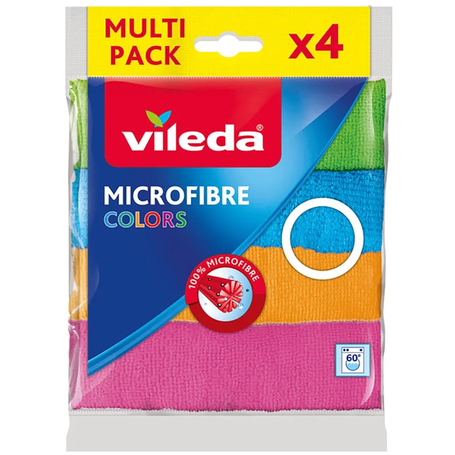 E-shop Vileda Mikrohandrička COLORS 30 x 30 cm, 4 ks