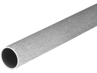 Arcansas Okrúhla rúrka hliníková strieborná eloxovaná kartáčovaná pr. 16x1000 mm