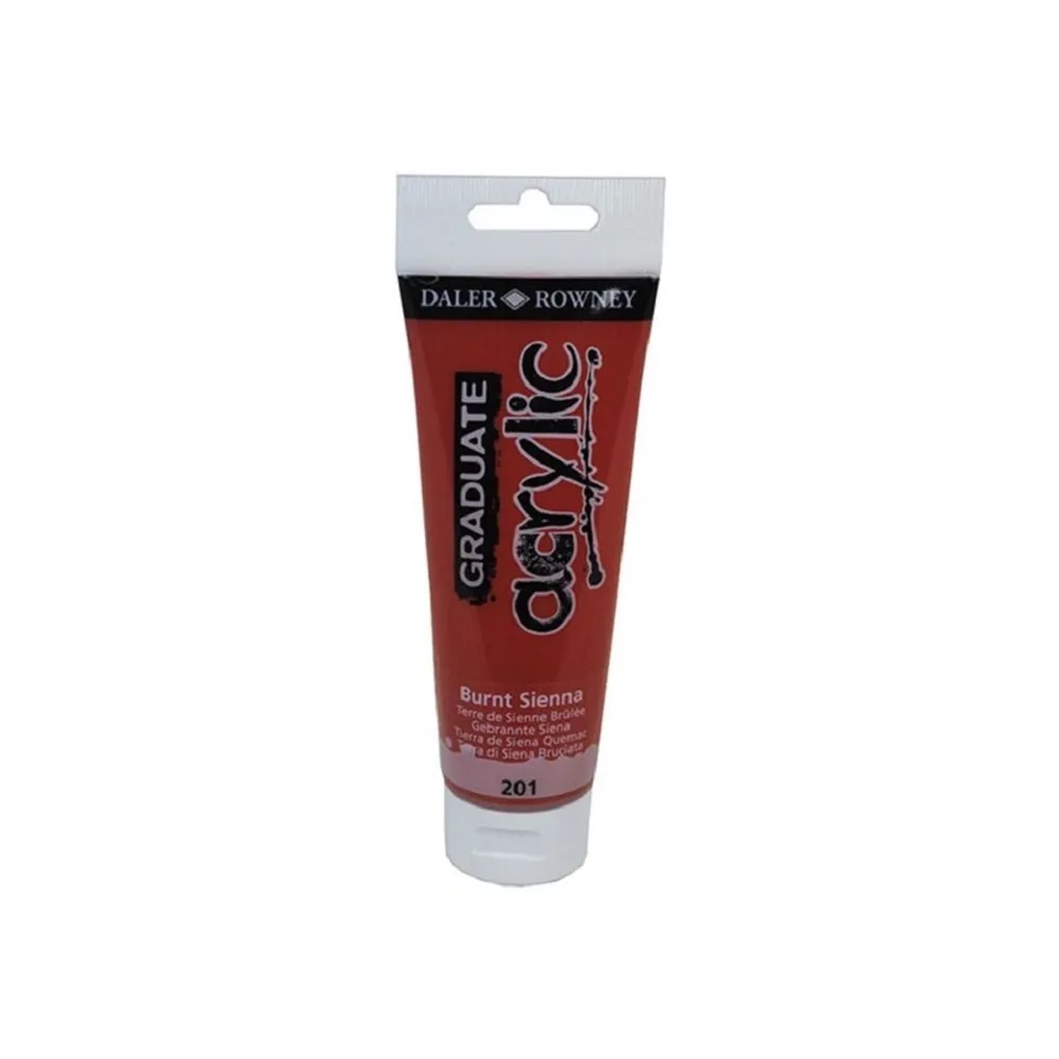 E-shop Daler Rowney Akrylová farba GRADUATE sienna pálená, 120 ml