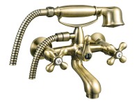 Novaservis Vaňová nástenná batéria Ferro Antica Bronz