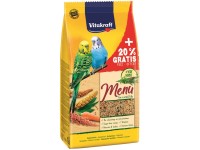 Vitakraft Kompletné krmivo Menu andulka 1 kg + 20 % zadarmo