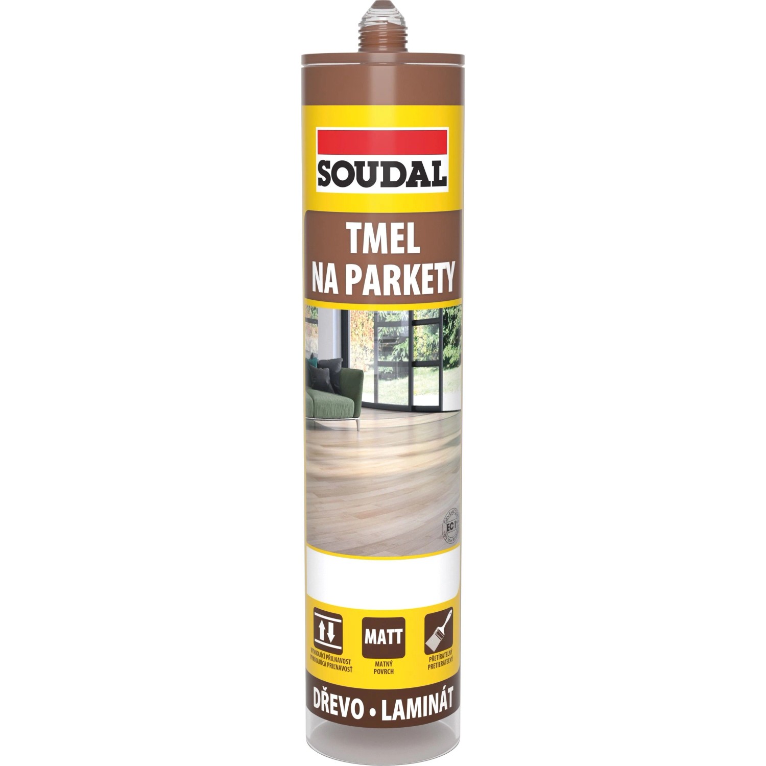 E-shop SOUDAL Tmel na parkety teak 280 ml