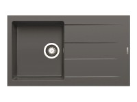 Pyramis Granitový drez s odkvapkávačom Athlos 1B 1D, iron grey, 86 x 50 cm Pyramis Granitový drez s odkvapkávačom Athlos 1B 1D, iron grey, 86 x 50 cm