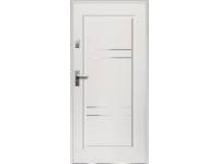 O.K. DOORS Oceľové vchodové dvere ARYSTEA P55 biele 90 P