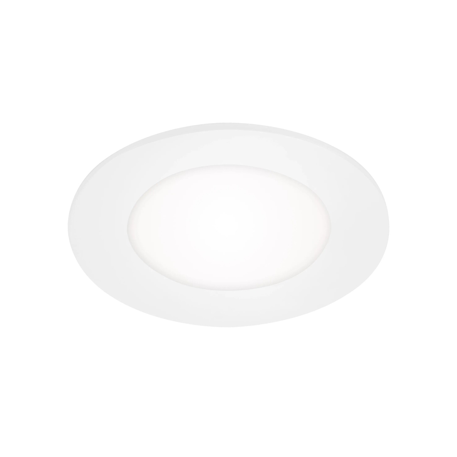 E-shop Briloner LED vstavané svietidlo FLAT IN biele, 3 ks, 86 x 30 mm