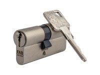 FAB Cylindrická vložka FAB3HOME 30/35, RC3/BT3, 6 kľúčov, satén nikel, blister FAB Cylindrická vložka FAB3HOME 30/35, RC3/BT3, 6 kľúčov, satén nikel, blister