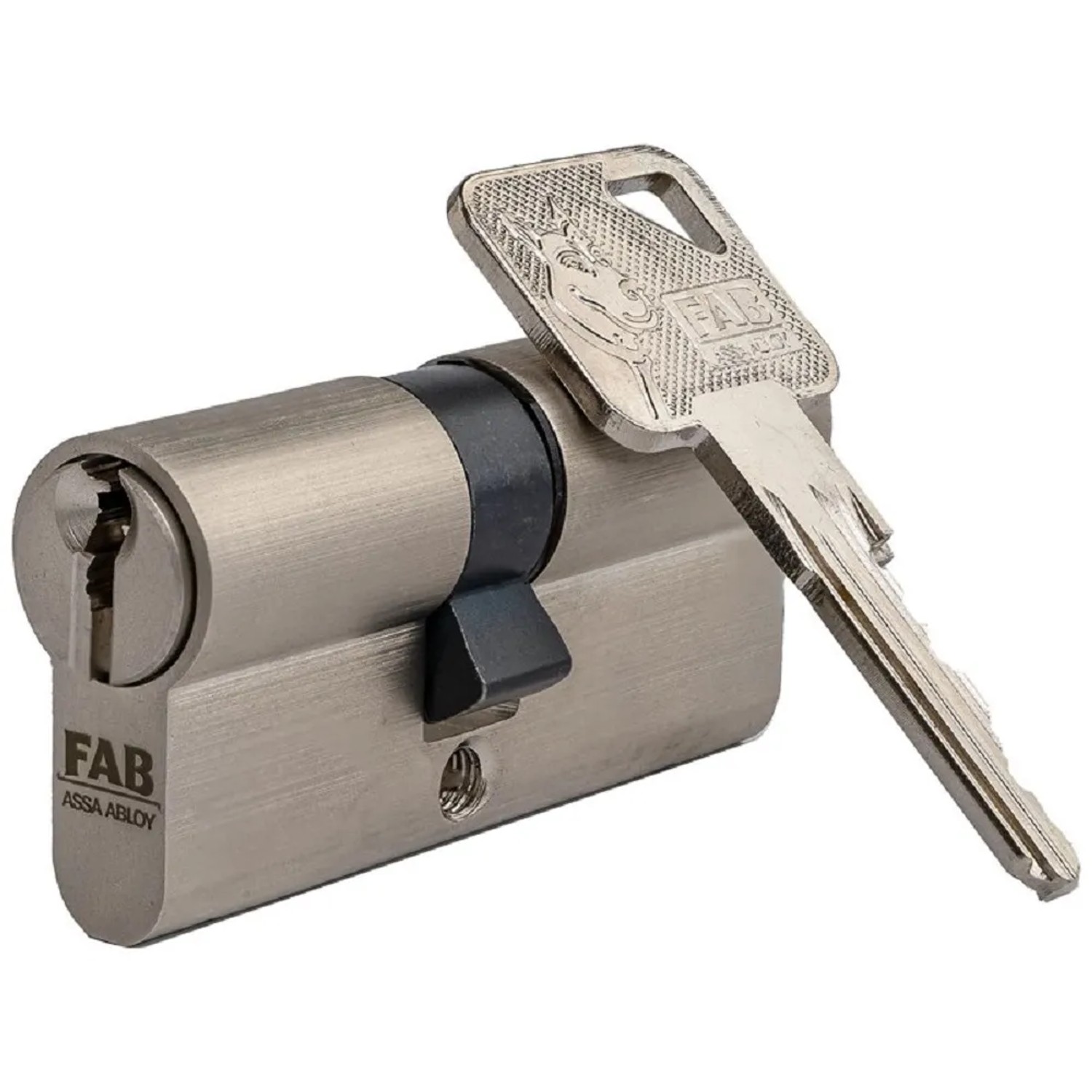 E-shop FAB Cylindrická vložka FAB3HOME 30/30, RC3/BT3, 6 kľúčov, satén nikel, blister