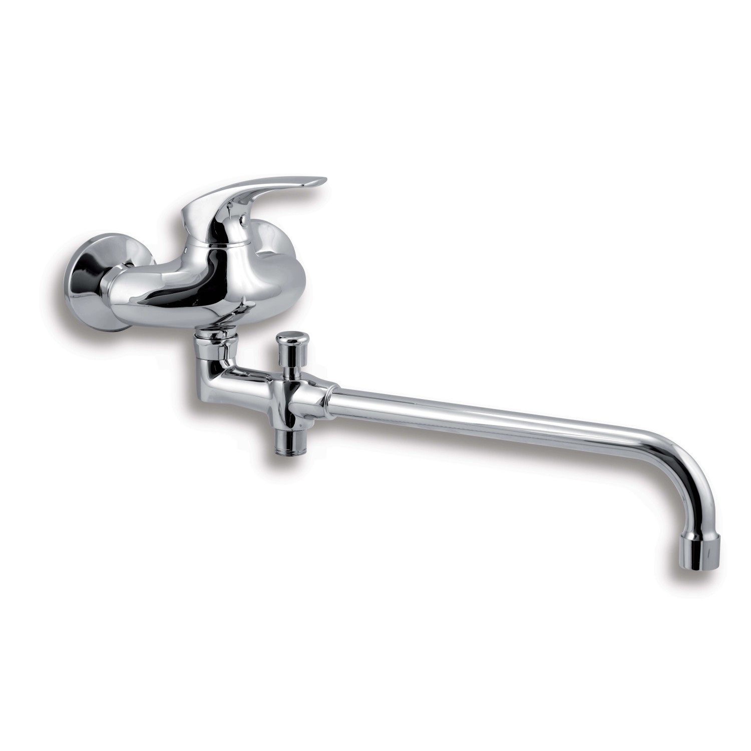 Paneláková batéria bez príslušenstva Metalia 57 chróm rozteč 100 mm