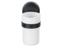 Wenko Držiak kelímku na kefky Pavia Static-Loc čierny 6 x 12 x 9 cm Wenko Držiak kelímku na kefky Pavia Static-Loc čierny 6 x 12 x 9 cm