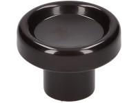 Siro Nábytkový gombík 0291 plastový čiernohnedý priemer 28 mm