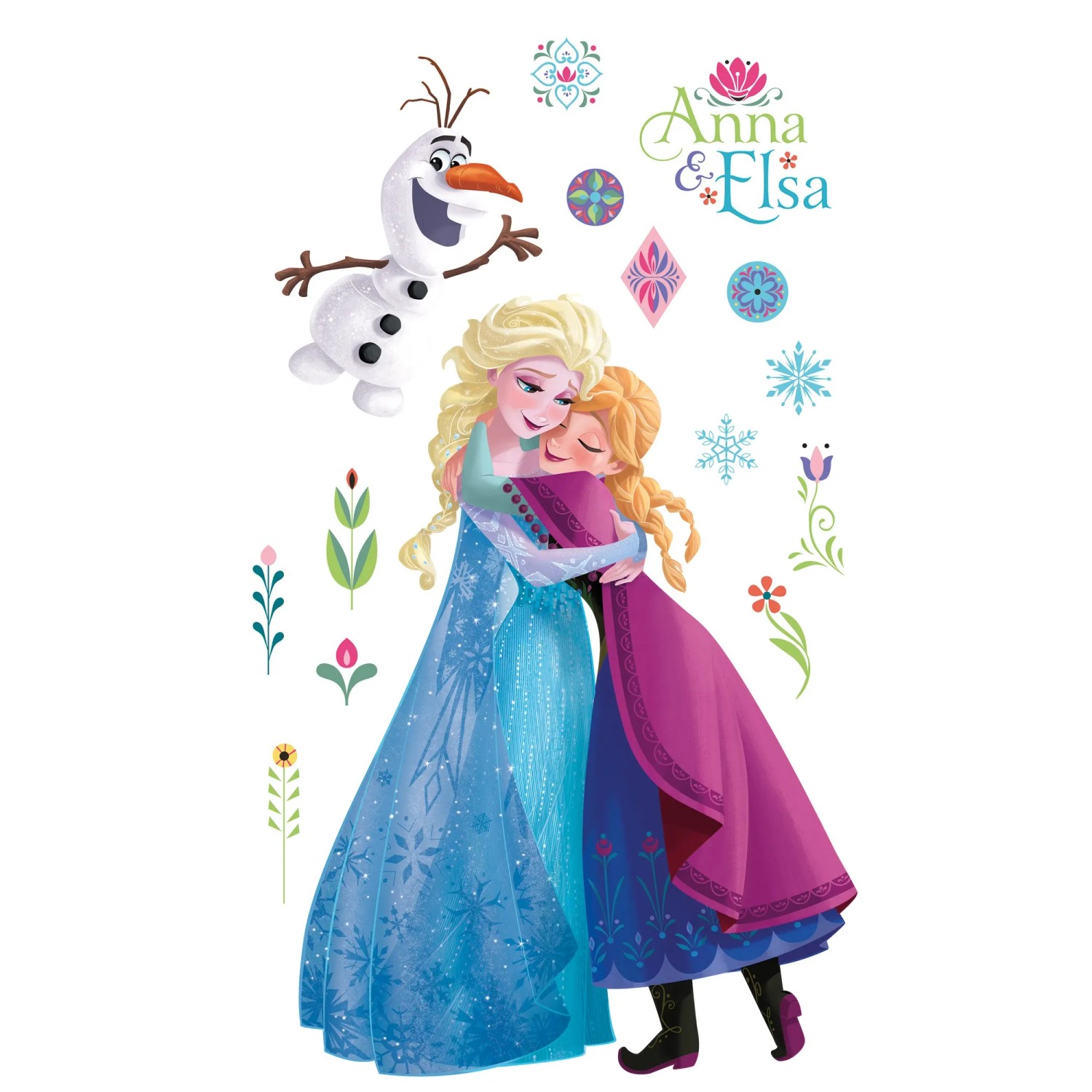 E-shop Komar Samolepiaca vliesová fototapeta Frozen Nordix Summer XXL 127 x 200 cm