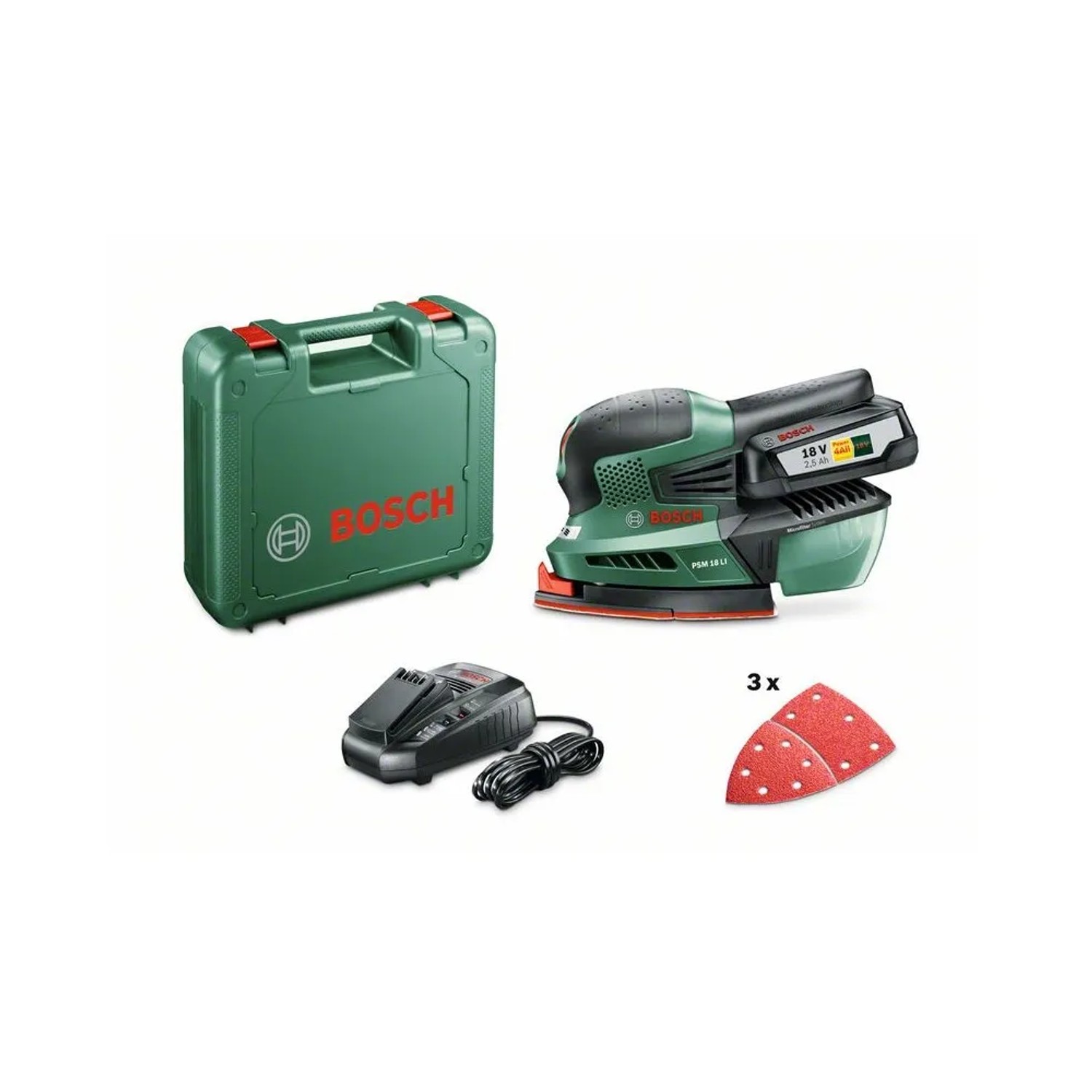 E-shop Bosch Akumulátorová multibrúska PSM 18 Li