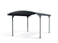 Tepro Prístrešok na auto Vitoria 5000 antracitový 290 cm x 500 cm x 240 cm