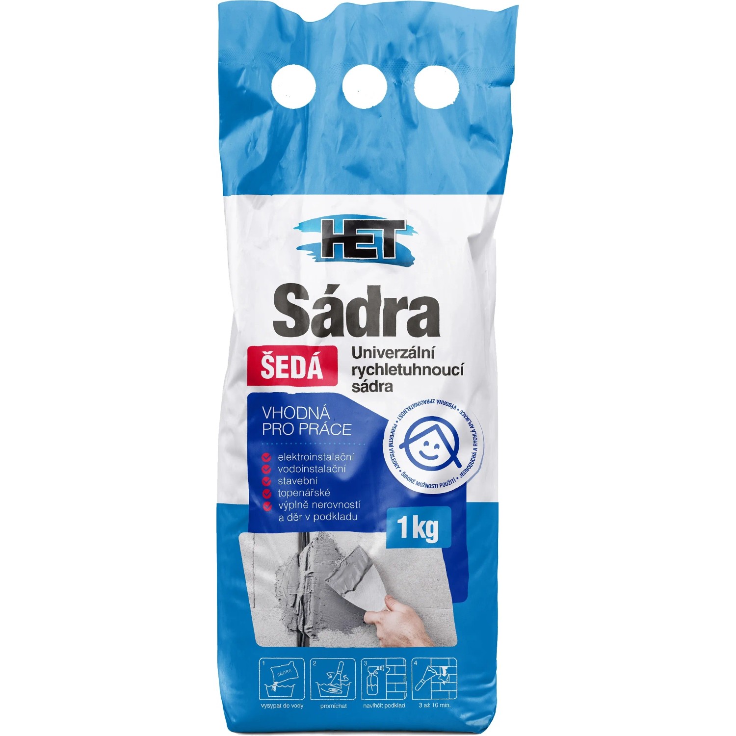 E-shop HET Sadra sivá 3 1 kg