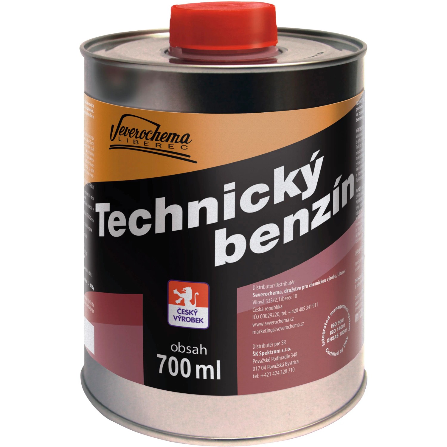 E-shop Severochema Benzín technický 700 ml