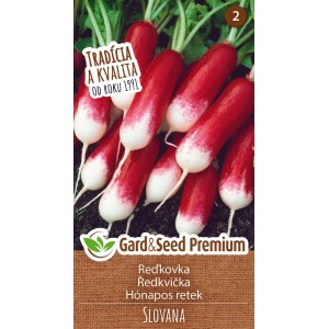GardenSeed Premium Semienka Reďkovka Slovana