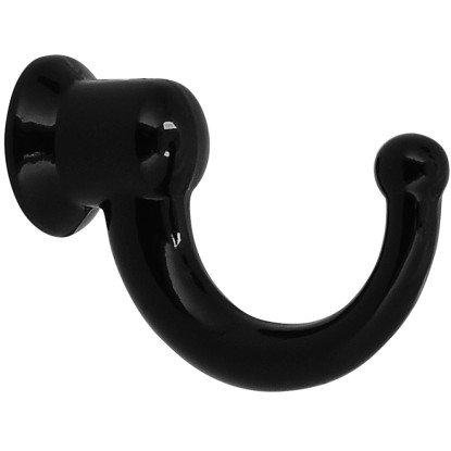 Siro Ozdobný háčik 744 kovový čiernohnedý