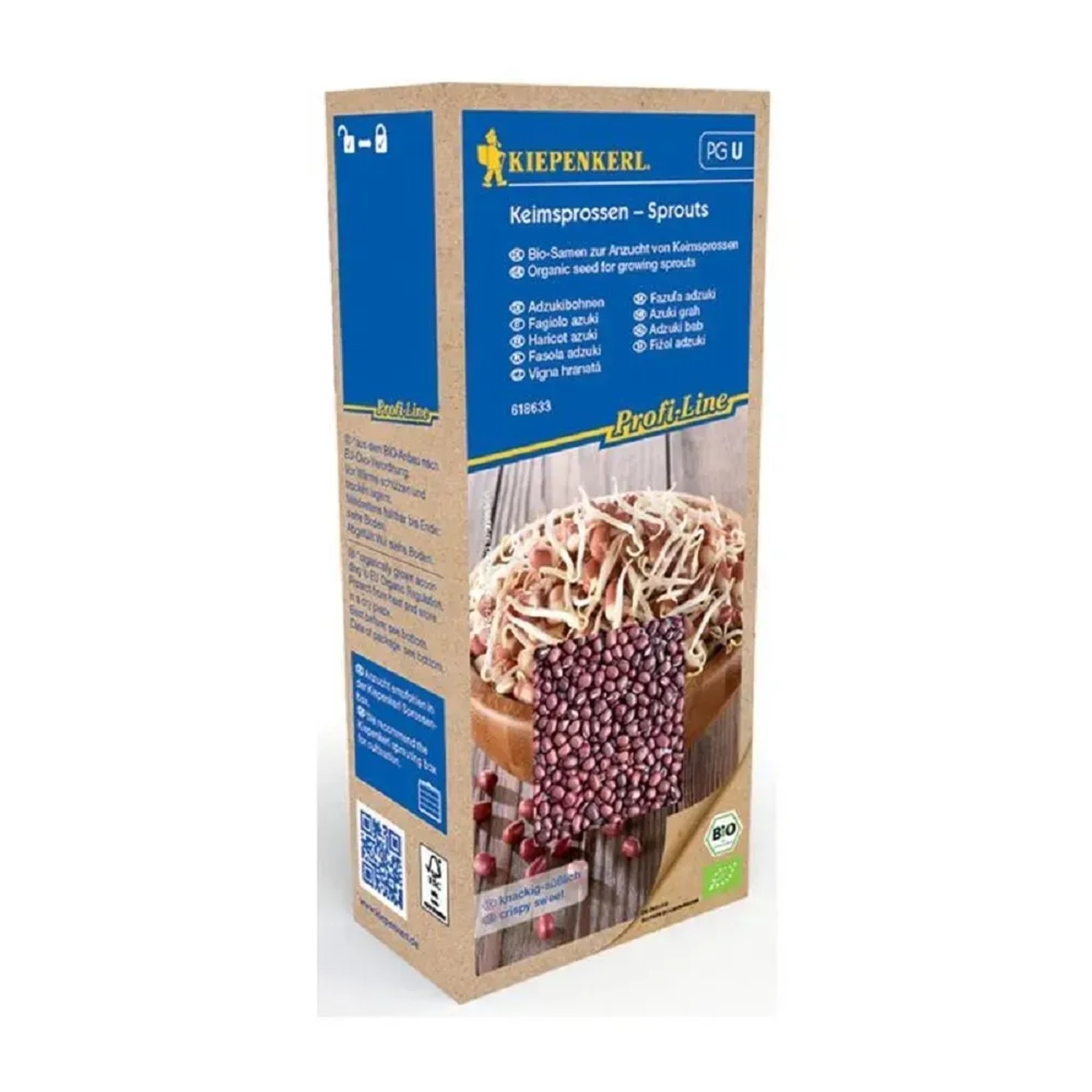 E-shop Kiepenkerl Kľúčiky BIO vigna hranatá 200 g