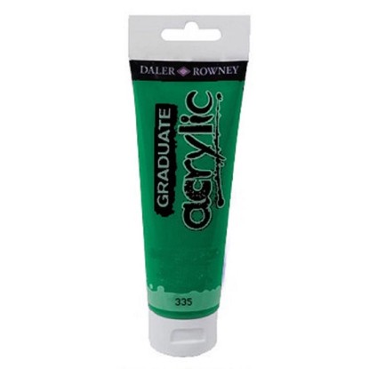 Daler Rowney Akrylová farba GRADUATE smaragdová, 120 ml