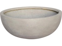 Miska na rastliny priemer 43 cm x 19 cm sivá