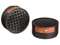 LUX-TOOLS Ochranný filter organických plynov a výparov A1, 2 ks