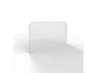 HS Flamingo Sklo pod kachle oblúk 2xR100, číre, 1100 x 600 x 6 mm