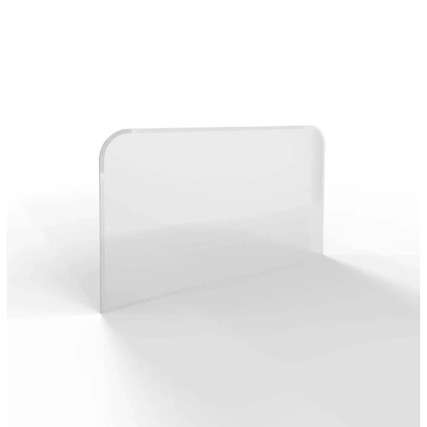E-shop HS Flamingo Sklo pod kachle oblúk 2xR100, číre, 1100 x 600 x 6 mm