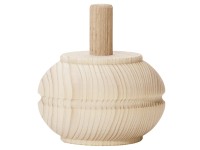 Hettich Guľová noha nábytku priemer 100 mm x 80 mm smrek FSC®